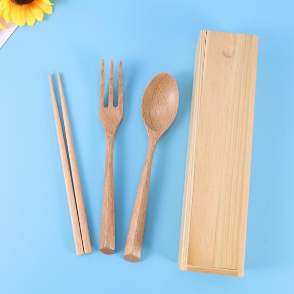 set/4pcs creative japanese style wooden tableware set portable chopsticks spoon fork with storage case (spoon + cho dinnerware sets
set/4pcs creative japanese style wooden tableware set portable chopsticks spoon fork with storage case (spoon + cho dinnerware sets