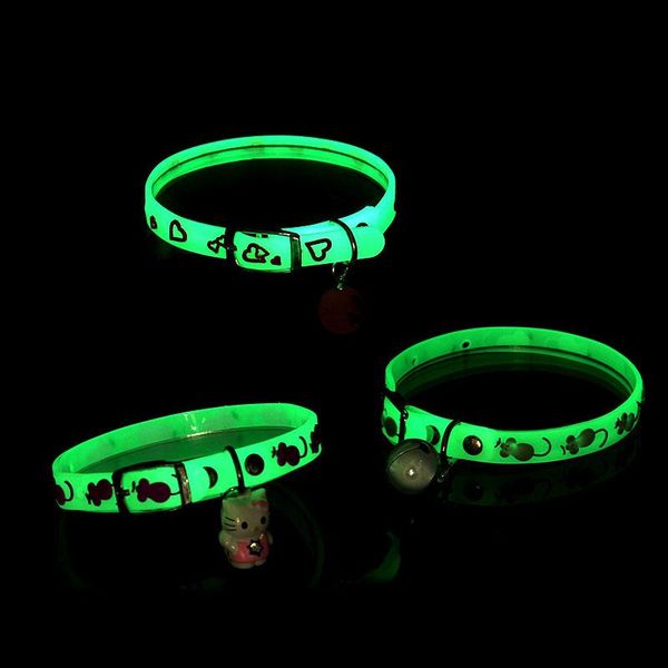 dog collars & leashes dogs cats collar with glowing bells glow at night cat necklace pet chain light luminous neck ring accessories
dog collars & leashes dogs cats collar with glowing bells glow at night cat necklace pet chain light luminous neck ring accessories