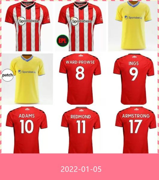 21 22 ings soccer jerseys ward-prowse 2021 2022 home red djenepo armstrong football shirt set long adams romeu vestergaard men kit uniform, Black;yellow
21 22 ings soccer jerseys ward-prowse 2021 2022 home red djenepo armstrong football shirt set long adams romeu vestergaard men kit uniform, Black;yellow