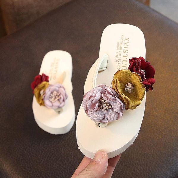 slipper childrens slippers summer girls beach shoes parent-child sweet flower princess lovely flip-flops light kids, Black;grey
slipper childrens slippers summer girls beach shoes parent-child sweet flower princess lovely flip-flops light kids, Black;grey