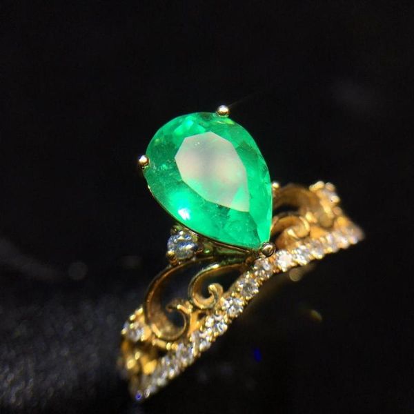 cluster rings p403 emerald ring fine jewelry solid 18k gold 100% natural 1.63ct gemstones female wedding for women, Golden;silver
cluster rings p403 emerald ring fine jewelry solid 18k gold 100% natural 1.63ct gemstones female wedding for women, Golden;silver