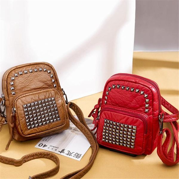 evening bags summer style soft leather luxury handbags women designer rivet woman messenger shoulder crossbody for sac a main
evening bags summer style soft leather luxury handbags women designer rivet woman messenger shoulder crossbody for sac a main