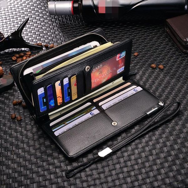1piece blue men wallets classic long style card holder male purse quality zipper large capacity big brand wallet for, Red;black
1piece blue men wallets classic long style card holder male purse quality zipper large capacity big brand wallet for, Red;black