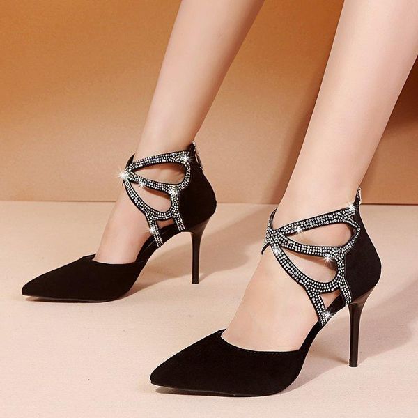 dress shoes 2021 summer high heels women brand design night club rhinestone pumps party sandals wedding mujer zapatos, Black
dress shoes 2021 summer high heels women brand design night club rhinestone pumps party sandals wedding mujer zapatos, Black