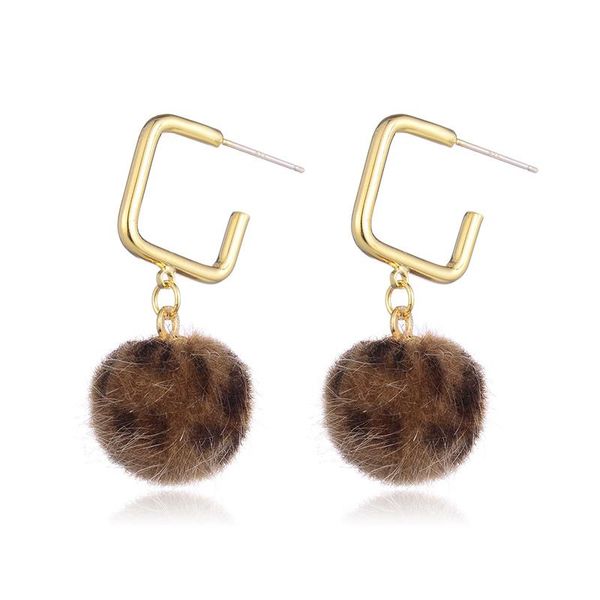 dangle & chandelier shineland fashion leopard plush ball drop earrings for women jewelry geometric round square bamboo n50, Silver
dangle & chandelier shineland fashion leopard plush ball drop earrings for women jewelry geometric round square bamboo n50, Silver