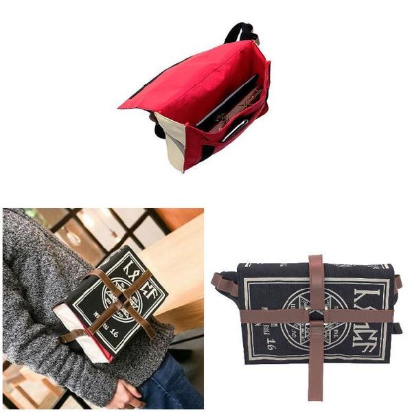 school bags gothic magical spell book messenger crossbody bag gift cosplay adjustable for students mft2
school bags gothic magical spell book messenger crossbody bag gift cosplay adjustable for students mft2