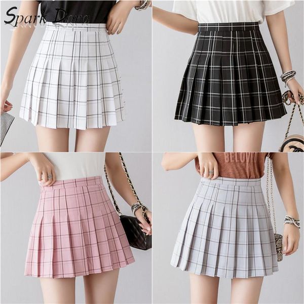 skirts sparkdora plaid checks accordion pleated women's japanese style mini skirt pink & blue beige showing long legs, Black
skirts sparkdora plaid checks accordion pleated women's japanese style mini skirt pink & blue beige showing long legs, Black