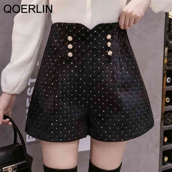 vintage high waist diamond sequin shorts women wide leg booty short summer liner black girl plus size 210601, White;black
vintage high waist diamond sequin shorts women wide leg booty short summer liner black girl plus size 210601, White;black