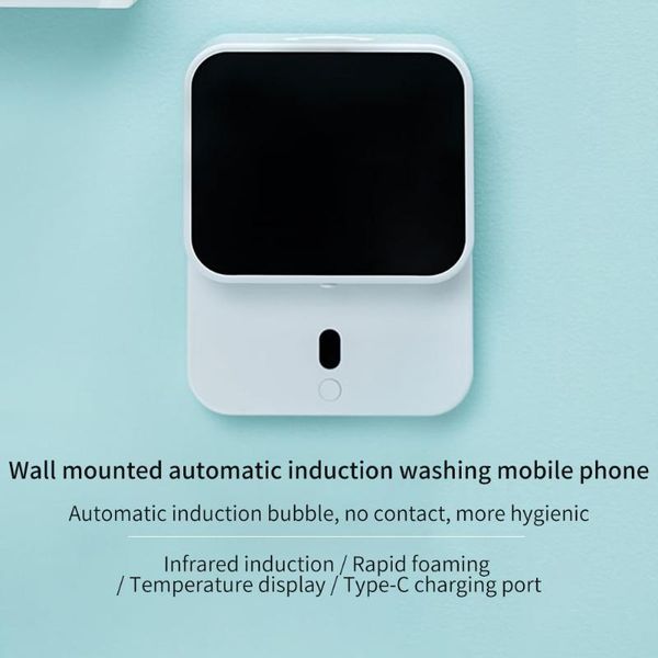 soap dispenser wall mounted home el 280ml touchless automatic kitchen ir sensor bathroom rechargeable hand wash sensitive liquid
soap dispenser wall mounted home el 280ml touchless automatic kitchen ir sensor bathroom rechargeable hand wash sensitive liquid