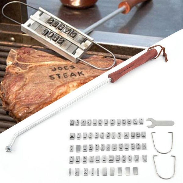 tools & accessories personality barbecue steak bbq branding iron with changeable letters tool set diy 55
tools & accessories personality barbecue steak bbq branding iron with changeable letters tool set diy 55