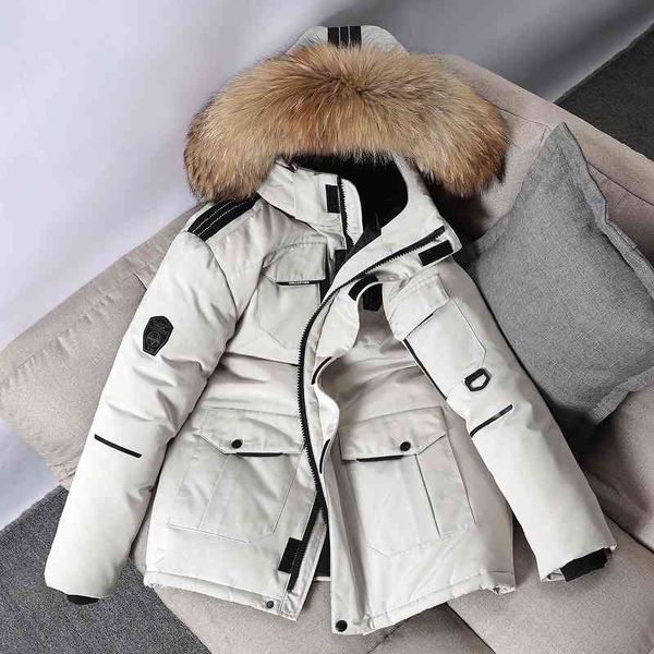 winter down jacket men's short thickened 2020 new coat canadian outdoor fashion geese couple tooling, Black
winter down jacket men's short thickened 2020 new coat canadian outdoor fashion geese couple tooling, Black