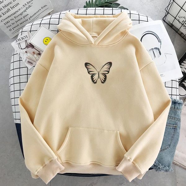 women's hoodies & sweatshirts winter oversized women harajuku butterfly print hooded aesthetic hoodie spring ladies hoody streetwear, Black
women's hoodies & sweatshirts winter oversized women harajuku butterfly print hooded aesthetic hoodie spring ladies hoody streetwear, Black
