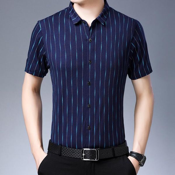men striped shirts 2021 summer man dress shirt short sleeve men's casual, White;black
men striped shirts 2021 summer man dress shirt short sleeve men's casual, White;black