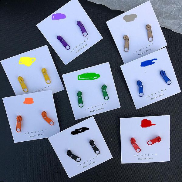 dangle & chandelier korean cute alloy fashion zipper stud earrings for women ins style colorful 2021 summer unique funny jewelry, Silver
dangle & chandelier korean cute alloy fashion zipper stud earrings for women ins style colorful 2021 summer unique funny jewelry, Silver