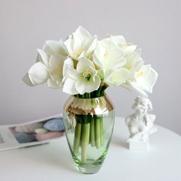 decorative flowers & wreaths artificial flower clivia green plant wedding room decoration vase arrangement diy
decorative flowers & wreaths artificial flower clivia green plant wedding room decoration vase arrangement diy