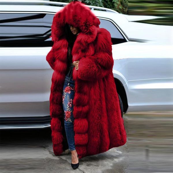 women's wool & blends winter coat women faux fur long hairy coats female short plush cardigan hooded loose thick warm furry fluffy jack, Black
women's wool & blends winter coat women faux fur long hairy coats female short plush cardigan hooded loose thick warm furry fluffy jack, Black