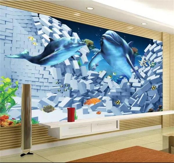 wallpapers 3d wallpaper custom po living room mural dolphin brick wall painting sofa tv background for
wallpapers 3d wallpaper custom po living room mural dolphin brick wall painting sofa tv background for