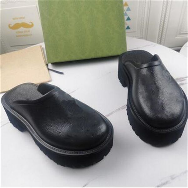 casual shoes designer women hole slippers luxury mens rubber sandals 5cm/2.5cm thick bottom eva shoes summer beach increased platform non-sl, Black
casual shoes designer women hole slippers luxury mens rubber sandals 5cm/2.5cm thick bottom eva shoes summer beach increased platform non-sl, Black