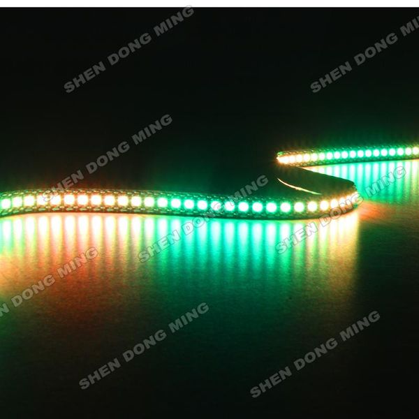 144ic/m built-in ic white/black pcb led strip digital ws2812 changeable color rgb indoor outdoor decoration tape lamp strips
144ic/m built-in ic white/black pcb led strip digital ws2812 changeable color rgb indoor outdoor decoration tape lamp strips