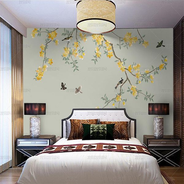 wallpapers chinese hand painted flowers and birds bedroom background wall tv living room dining wallpaper simple cloth mural
wallpapers chinese hand painted flowers and birds bedroom background wall tv living room dining wallpaper simple cloth mural