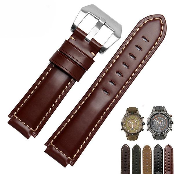 watch bands genuine leather band black smooth belt brown nubuck replacement strap for t2n739 t2n721 720, Black;brown
watch bands genuine leather band black smooth belt brown nubuck replacement strap for t2n739 t2n721 720, Black;brown