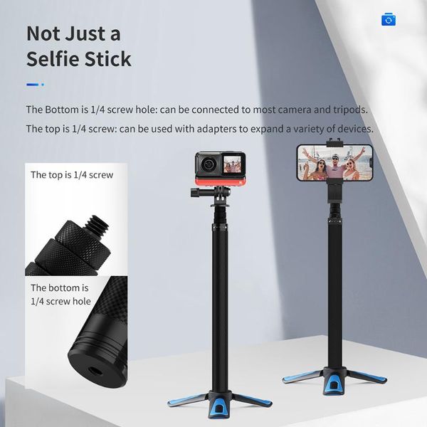 selfie monopods 1.16m extendable monopod carbon fiber stick foldable vlog tripod portable mobile phone stand for hero max insta360
selfie monopods 1.16m extendable monopod carbon fiber stick foldable vlog tripod portable mobile phone stand for hero max insta360