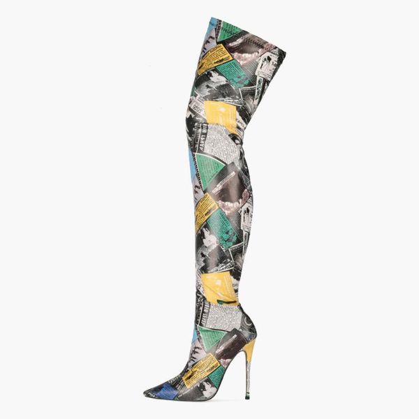 boots arden furtado 2021 fashion women's shoes elegant zipper stilettos heels over the knee high thigh 42 43, Black
boots arden furtado 2021 fashion women's shoes elegant zipper stilettos heels over the knee high thigh 42 43, Black