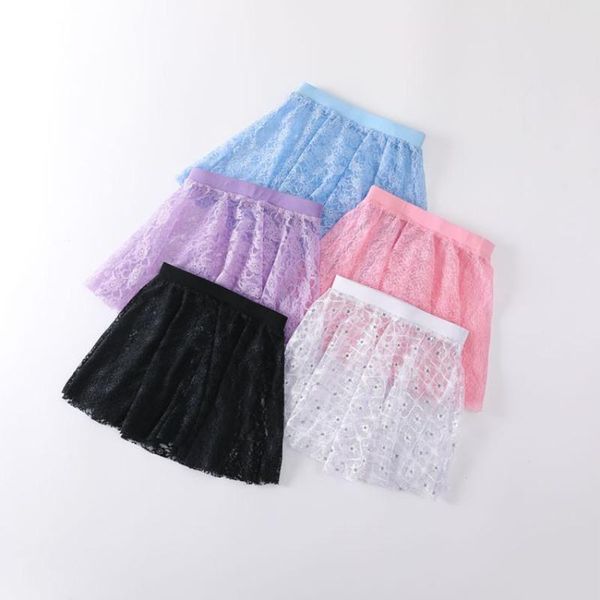 children's girls kids concise soft lace decoration elastic waist dance practicing skirt skirts, Blue
children's girls kids concise soft lace decoration elastic waist dance practicing skirt skirts, Blue