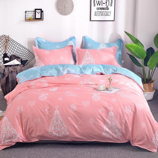 bedding sets pink christmas duvet cover set 100% polyester bedclothes 3pcs cute comforter us uk wholesale
bedding sets pink christmas duvet cover set 100% polyester bedclothes 3pcs cute comforter us uk wholesale