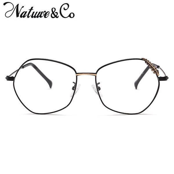 fashion sunglasses frames natuwe&co retro polygonal metal clear lens glasses frame 2021 style eyeglasses 28006, Black
fashion sunglasses frames natuwe&co retro polygonal metal clear lens glasses frame 2021 style eyeglasses 28006, Black