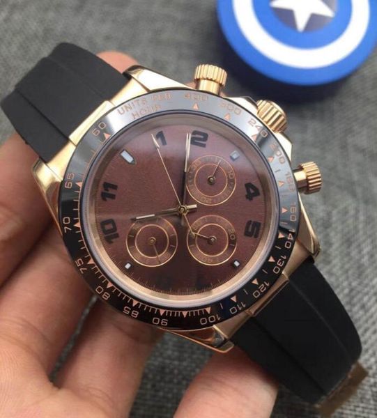 luxury watch wristwatch, master design, men's sports, ceramic watch ring, rose gold stainless steel case, rubber strap, folding buckle,, Slivery;brown
luxury watch wristwatch, master design, men's sports, ceramic watch ring, rose gold stainless steel case, rubber strap, folding buckle,, Slivery;brown
