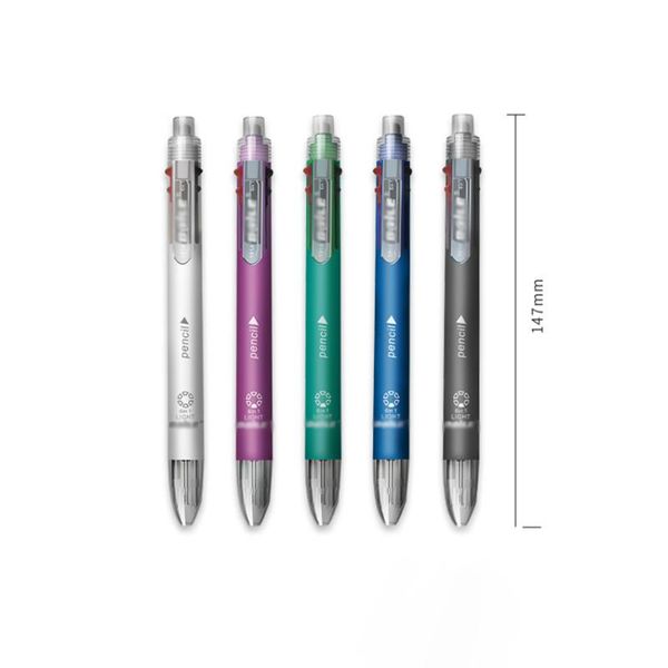ballpoint pens 0.7mm 5 colors pen+0.5mm mechanical pencils multi-function student writing automatic pencil pen with rubber, Blue;orange
ballpoint pens 0.7mm 5 colors pen+0.5mm mechanical pencils multi-function student writing automatic pencil pen with rubber, Blue;orange