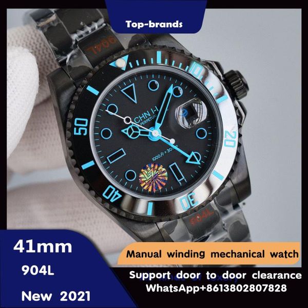 wristwatches 2021 men's automatic mechanical watch luminous 904l stainless steel cool luxury 1:1 and women's watches, Slivery;brown
wristwatches 2021 men's automatic mechanical watch luminous 904l stainless steel cool luxury 1:1 and women's watches, Slivery;brown