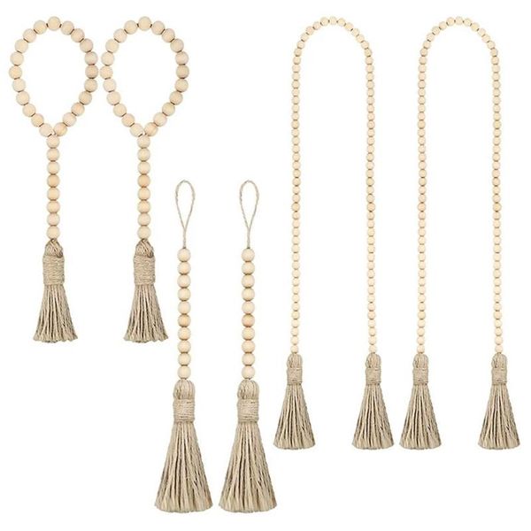 wood beads garland with tassels, rustic wooden bead garlands, farmhouse hanging garlands for home decor decorative objects & figurines
wood beads garland with tassels, rustic wooden bead garlands, farmhouse hanging garlands for home decor decorative objects & figurines