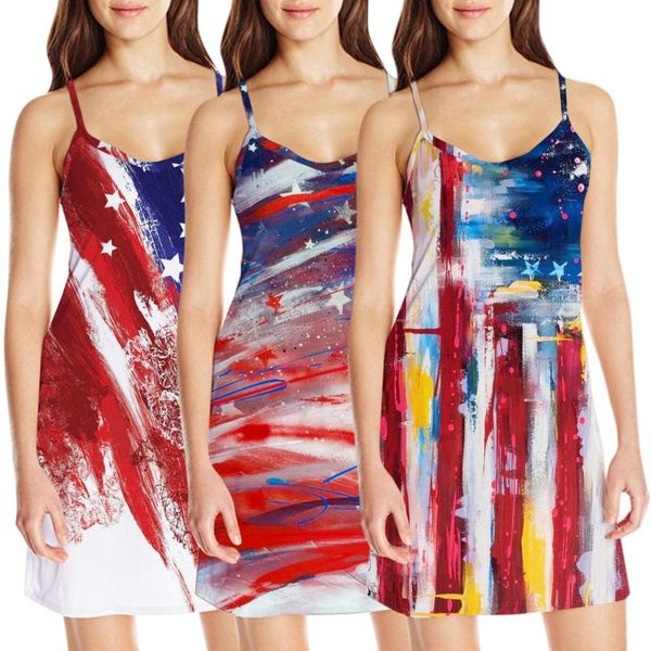 casual dresses women summer independence day spaghetti strap sleeveless stars prints mini dress club party streetwear beach holiday, Black;gray
casual dresses women summer independence day spaghetti strap sleeveless stars prints mini dress club party streetwear beach holiday, Black;gray
