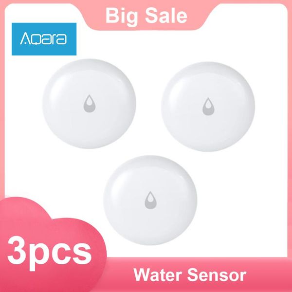 smart home control original aqara wireless water leak detector zigbee ip67 immersing sensor flood for security alarm soaking
smart home control original aqara wireless water leak detector zigbee ip67 immersing sensor flood for security alarm soaking