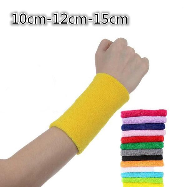 wrist support 1 pair sports wristbands cotton sweatband hand band sweat brace gym basketball running volleyball protector, Black;red
wrist support 1 pair sports wristbands cotton sweatband hand band sweat brace gym basketball running volleyball protector, Black;red