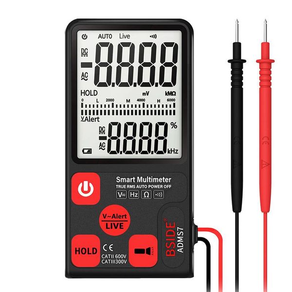 multimeters adms7 smart digital multimeter 3.5" large lcd capacitor tester 3-line display 6000 counts ac dc voltage multitester voltmet
multimeters adms7 smart digital multimeter 3.5" large lcd capacitor tester 3-line display 6000 counts ac dc voltage multitester voltmet