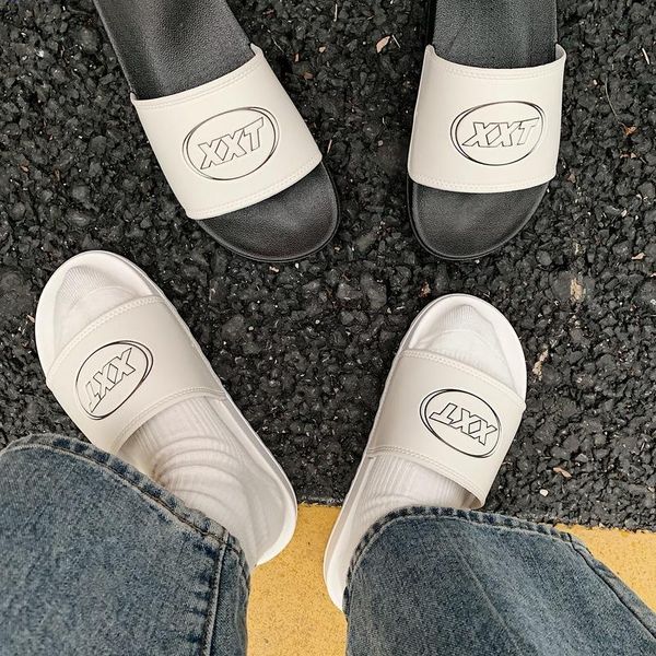 slippers female instagram tide summer wear web celebrity hong kong wind lovers non slip thick beach cool men, Black
slippers female instagram tide summer wear web celebrity hong kong wind lovers non slip thick beach cool men, Black