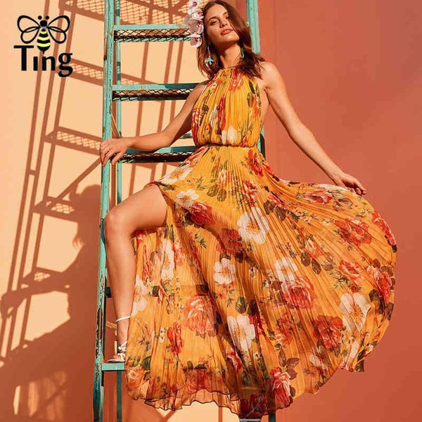 vintage floral pleated maxi long party night dresses halter open back backless summer boho dress frocks haut women 210513, Black;gray
vintage floral pleated maxi long party night dresses halter open back backless summer boho dress frocks haut women 210513, Black;gray