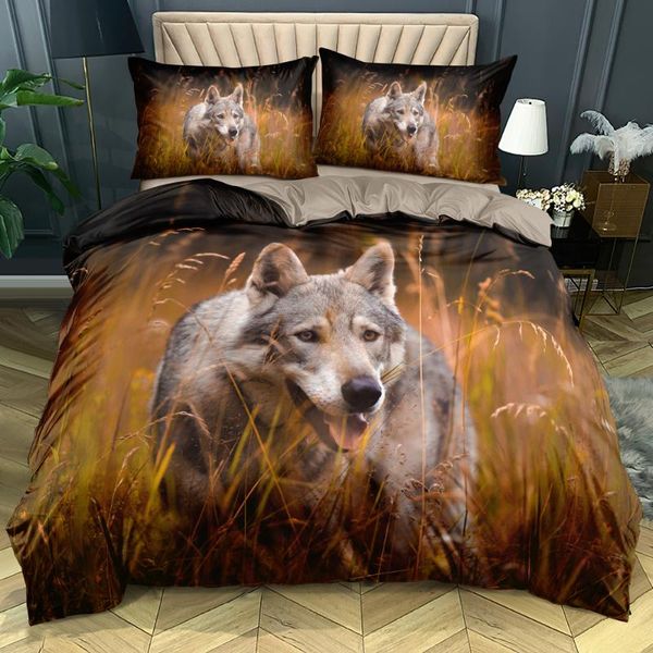 bedding sets 3d custom-make animals quilt cover set wolf design double full size home textile
bedding sets 3d custom-make animals quilt cover set wolf design double full size home textile