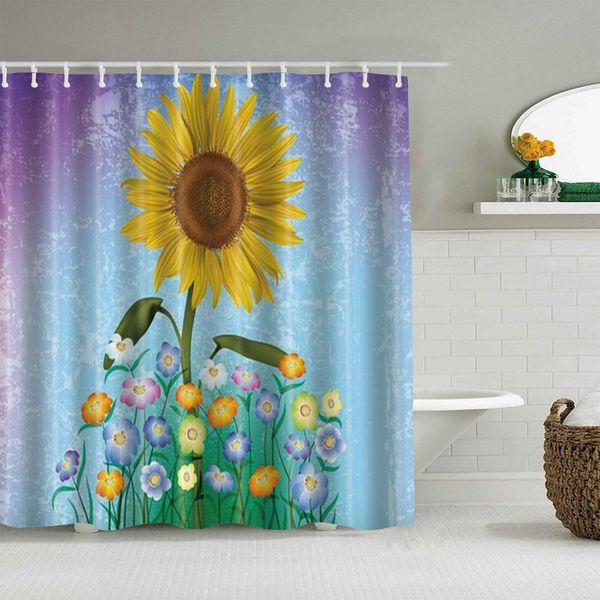 shower curtain sunflower waterproof bath liners hooks included -bathroom decorative ideas polyester fabric accessories
shower curtain sunflower waterproof bath liners hooks included -bathroom decorative ideas polyester fabric accessories