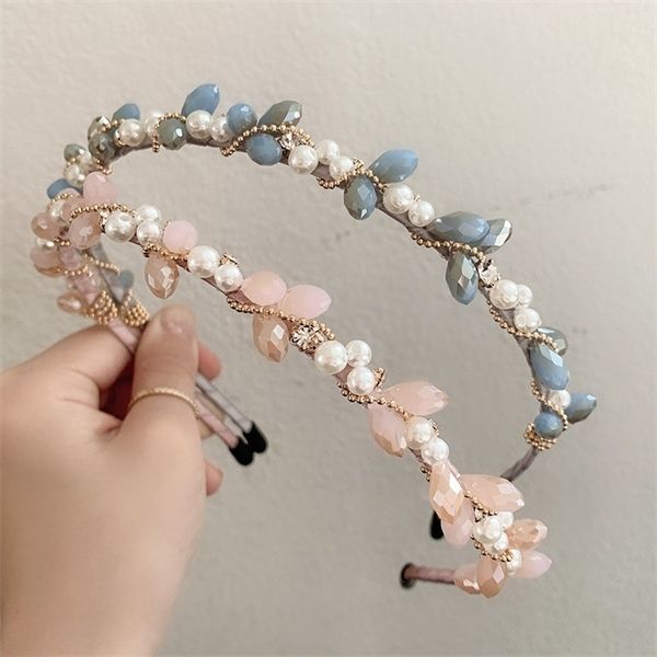 new pearl hairband sweet girl super fairy hairpin headband headclasp crystal diamond simple headdress hair accessories fashion sale, Silver
new pearl hairband sweet girl super fairy hairpin headband headclasp crystal diamond simple headdress hair accessories fashion sale, Silver