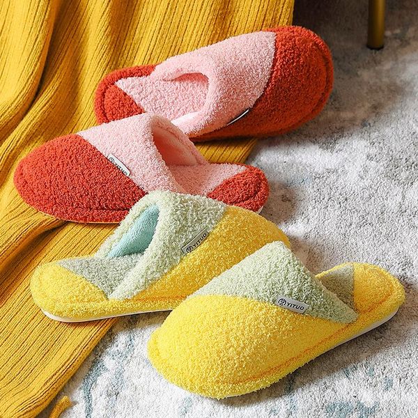 cotton slippers women's home indoor anti-slip couples padded soft plush warm mop winter women, Black
cotton slippers women's home indoor anti-slip couples padded soft plush warm mop winter women, Black