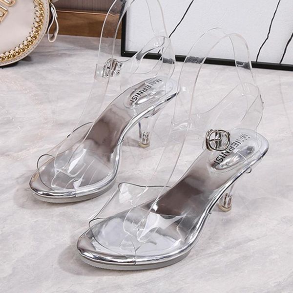 sandals open-toed plus size daily wear temperament transparent cross strap mid-heel fashion crystal, Black
sandals open-toed plus size daily wear temperament transparent cross strap mid-heel fashion crystal, Black