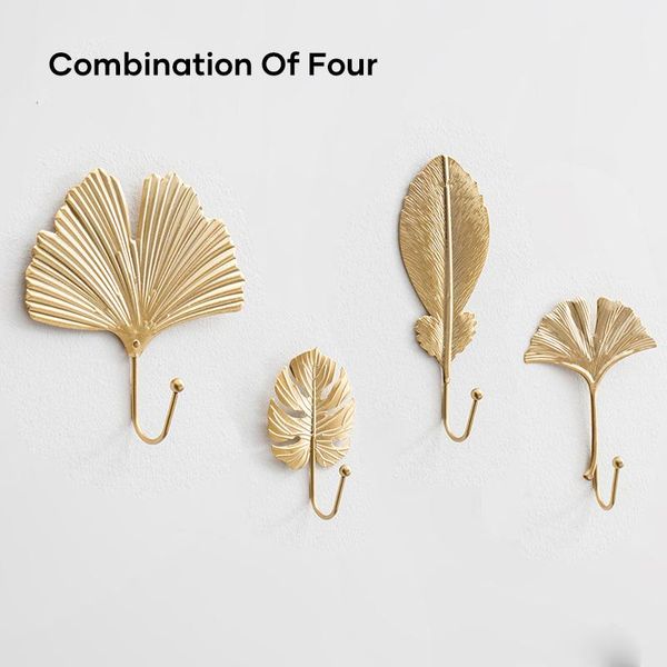 ly art leaf shape hook creatives golden coat storage rack wall decorative for home living room hg996 hooks & rails
ly art leaf shape hook creatives golden coat storage rack wall decorative for home living room hg996 hooks & rails