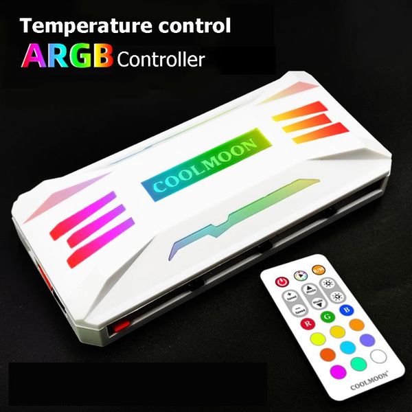 controller 4pin pwm cooling fan 5v 3pin argb rgb computer safety parts for coolmoon pc case chassis radiator fans & coolings
controller 4pin pwm cooling fan 5v 3pin argb rgb computer safety parts for coolmoon pc case chassis radiator fans & coolings