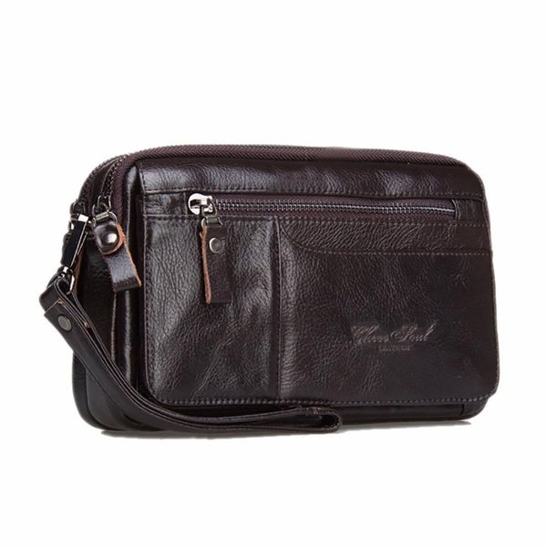 fashion men genuine leather clutch bags cowhide wallets skin mobile phone case long purse pouch male zipper handy bag, Red;black
fashion men genuine leather clutch bags cowhide wallets skin mobile phone case long purse pouch male zipper handy bag, Red;black