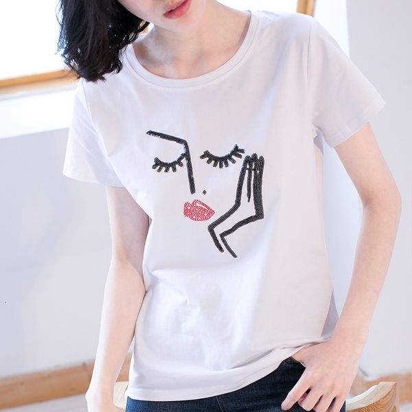 women's t-shirt white tshirt women cartoon diamonds cotton t shirt woman clothes summer plus size womens clothing vetement femme v5wb
women's t-shirt white tshirt women cartoon diamonds cotton t shirt woman clothes summer plus size womens clothing vetement femme v5wb
