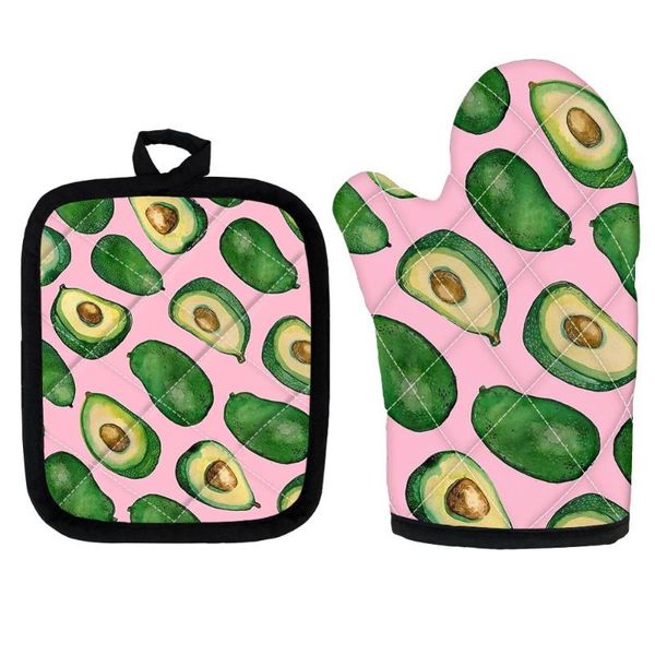 oven mitts avocado pattern kitchen microwave gloves set of 2 insulation pads heat resistant baking tools pot holders for cooking
oven mitts avocado pattern kitchen microwave gloves set of 2 insulation pads heat resistant baking tools pot holders for cooking